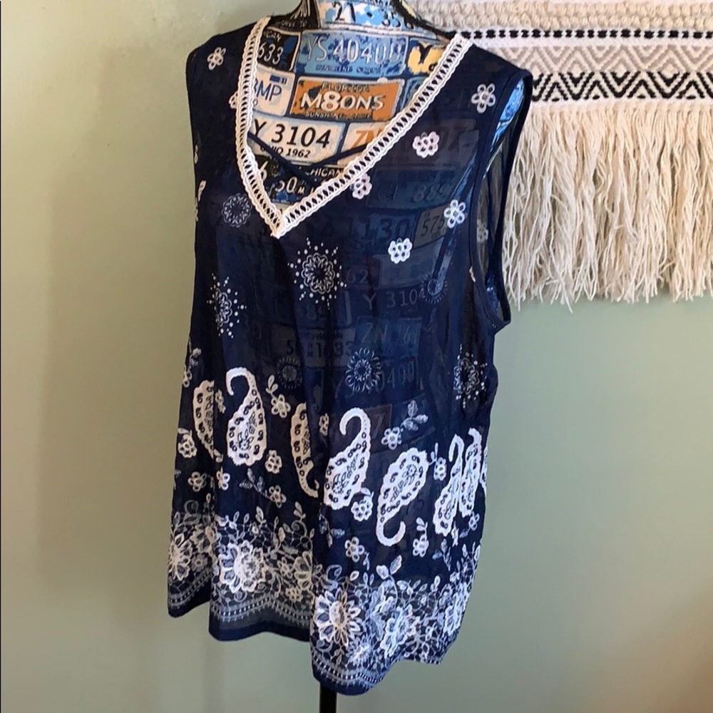 Siren Lily Tank Top XXL